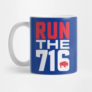 Buffalo Runner Run the 716 Buffalo NY Mug